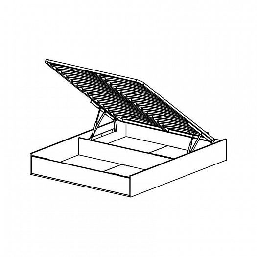 Кровать 1600 "Даллас" - Схема ортопедического основания с ПМ и бельевым ящиком