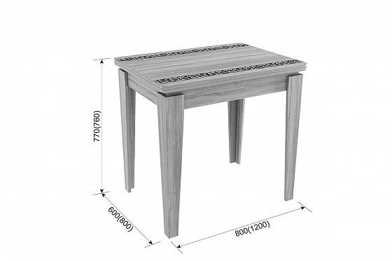 Стол обеденный "Фантазия" - Стол обеденный "Фантазия": схема