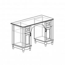 Стол письменный "Прованс" №410